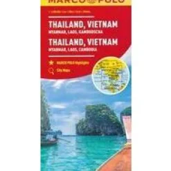 Marco Polo Zuidoost-Azië|Wegenkaart Thailand, Vietnam, Myanmar