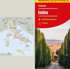 Marco Polo Italië & Malta|Wegenkaart Toscane 7