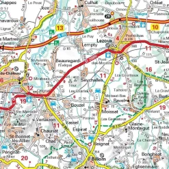 Michelin Frankrijk|522 Auvergne 2025