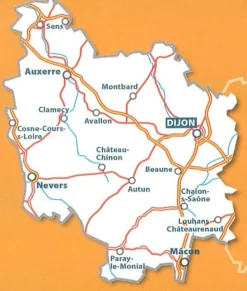 Michelin Frankrijk|519 Bourgogne 2025