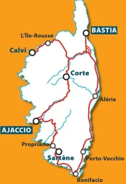 Michelin Frankrijk|528 Corsica 2025