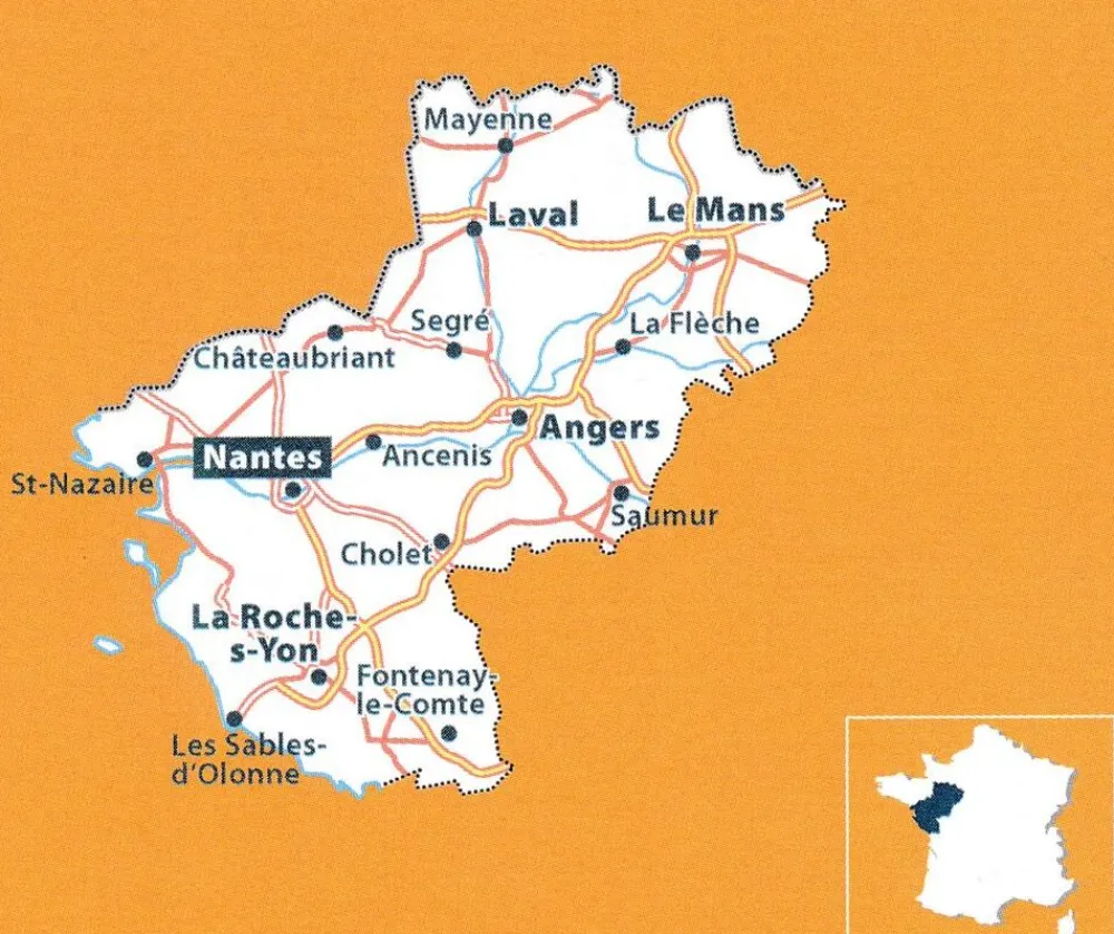 Michelin Frankrijk|517 Pays de Loire 2025