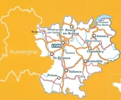 Michelin Frankrijk|523 Rhone-Alpes 2025