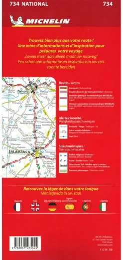 Michelin Spanje & Portugal|734 Spanje, Portugal 2025