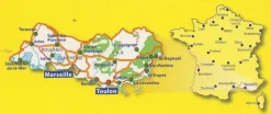 Michelin Frankrijk|Bouches-du-Rhone/ Var 340 1:150.000