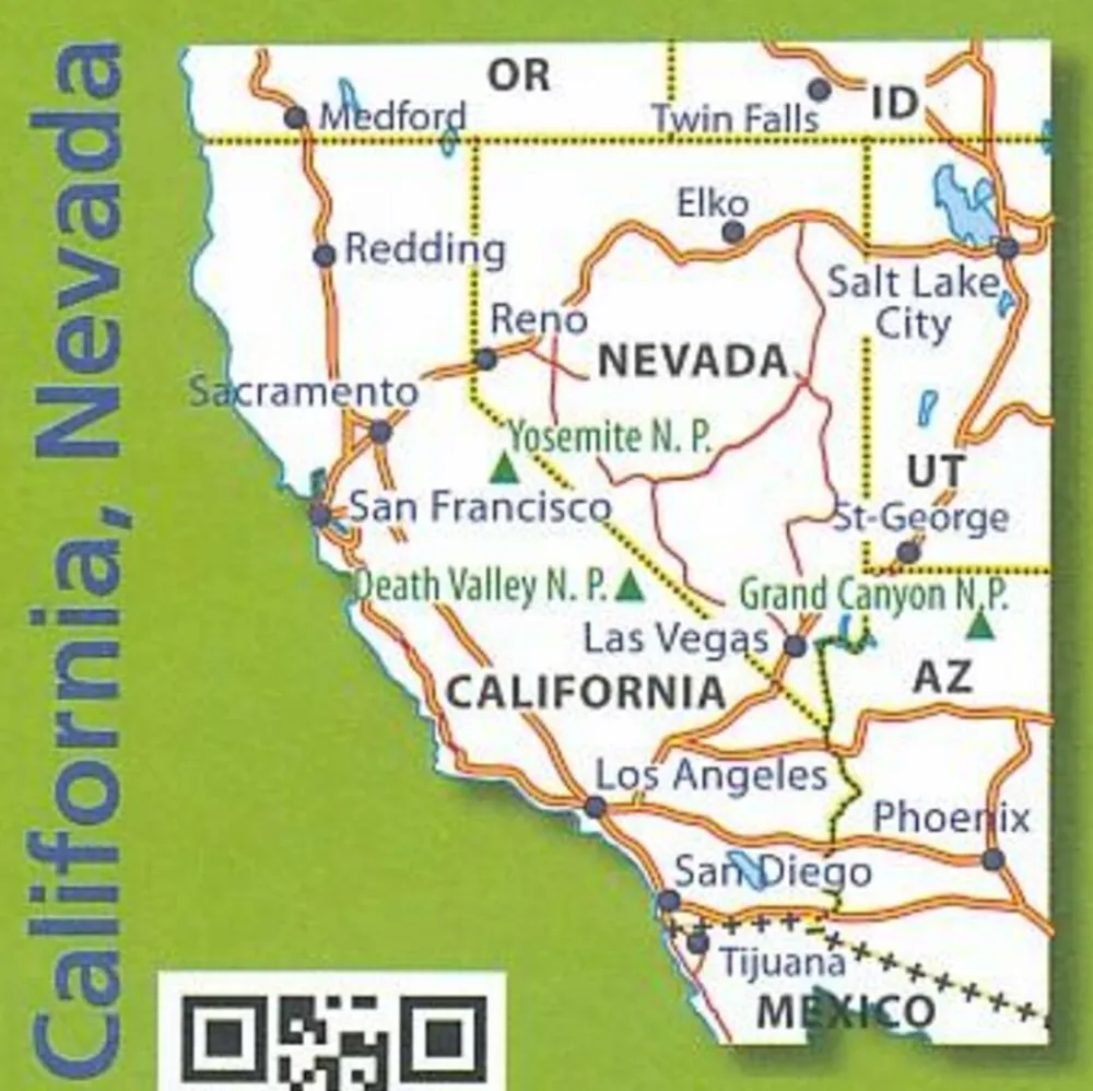 Michelin Verenigde Staten|Wegenkaart 174 Californië