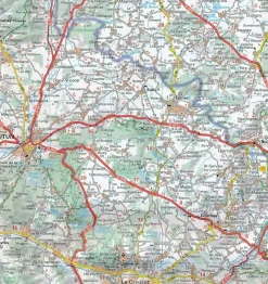 Michelin Frankrijk|Wegenkaart 324 Charente Charente-Maritime