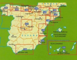 Michelin Spanje & Portugal|Wegenkaart 123 Costa Blanca