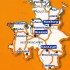 Michelin Duitsland|Wegenkaart 541 Duitsland Noordwest