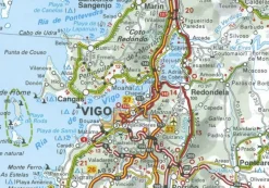 Michelin Spanje & Portugal|Wegenkaart 571 Galicië