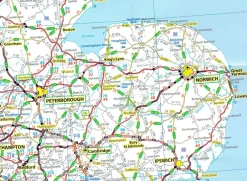 Michelin Groot-Brittanië & Ierland|Wegenkaart 798 Groot Brittanie Onverscheurbaar