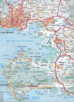 Michelin Afrika|Wegenkaart 138 Martinique