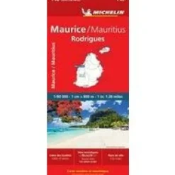 Michelin Afrika|Wegenkaart 740 Mauritius / Rodrigues