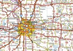 Michelin Verenigde Staten|Wegenkaart 584 Southeastern USA