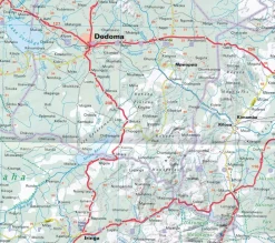 Michelin Afrika|Wegenkaart 810 Tanzania - Zanzibar