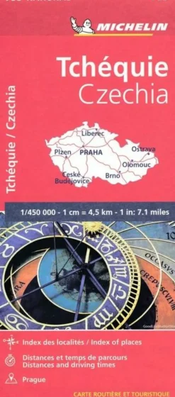 Michelin Oost-Europa|Wegenkaart 755 Tsjechië