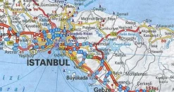 Michelin Midden-Oosten|Wegenkaart 758 Turkije