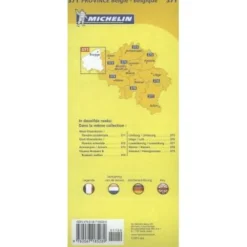 Michelin Benelux|Wegenkaart 371 West-Vlaanderen