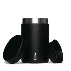 miir Flessen & Waterzakken|Food Cannister 16oz black