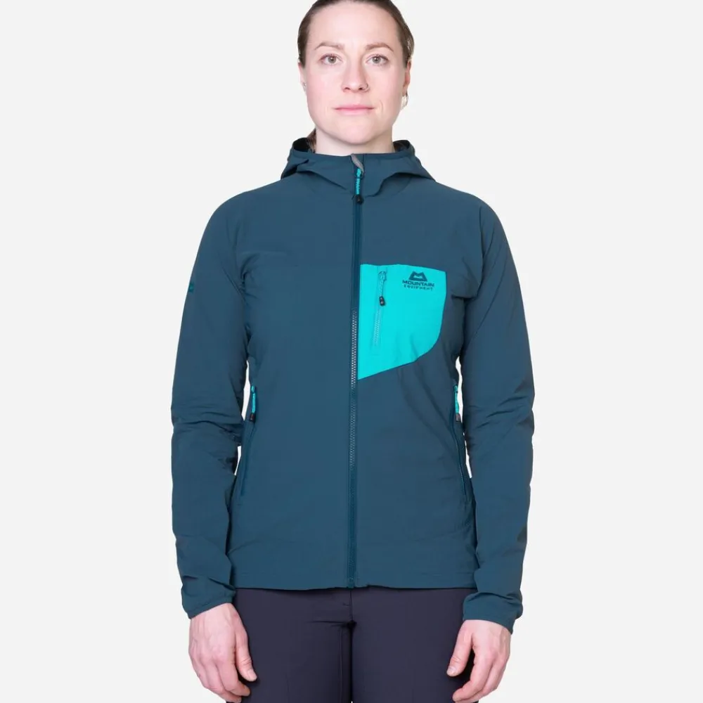 DAMES Mountain Equipment Jassen Dames|Echo hooded wmns jacket