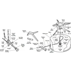 MSR Branderonderdelen|WLU Mixer Tube Alum