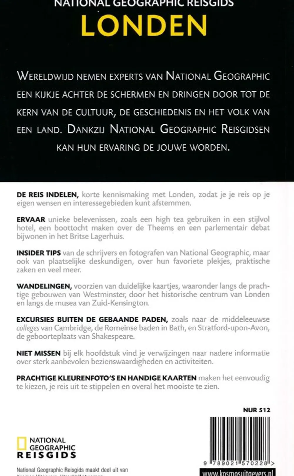 National Geographic Groot-Brittanië & Ierland|Reisgids Londen