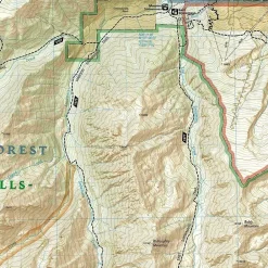 National Geographic Verenigde Staten|Wandelkaart 128 Maroon Bells - Redstond - Marble