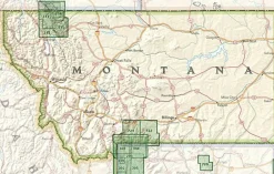 National Geographic Canada|Wandelkaart 314 Many Glacier NP