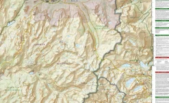 National Geographic Verenigde Staten|Wandelkaart 309 Yosemite Southeast - Ansel Adams