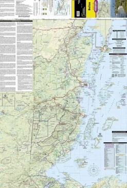 National Geographic Midden-Amerika|Wegenkaart Belize Adventure Map