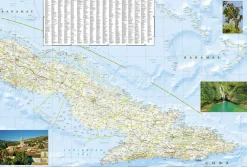 National Geographic Caribisch Gebied|Wegenkaart Cuba Adventure Map