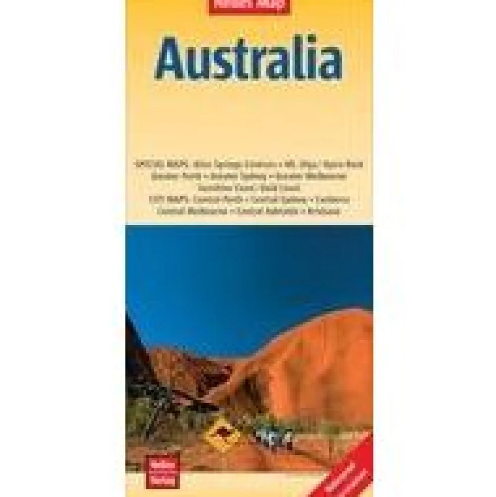 Nelles Australië|Wegenkaart Australië