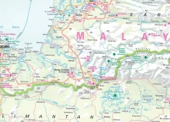 Nelles Zuidoost-Azië|Wegenkaart Maleisië Oost Sarawak