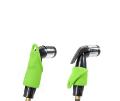Nemo Flessen & Waterzakken|Helio LX Pressure shower black/apple green