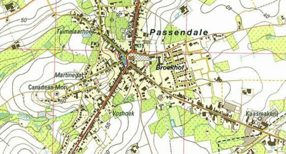 NGIB Benelux|Topografische kaart 50/5-6 Malmedy