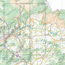 NGIB Benelux|Wandelkaart Malmedy aan de rand v/d venen 1:25.000