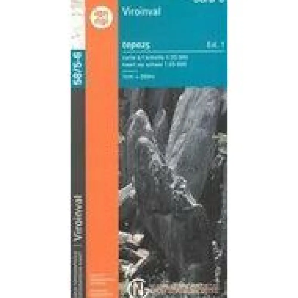 NGIB Benelux|Wandelkaart Viroinval 58/5-6 1:25000