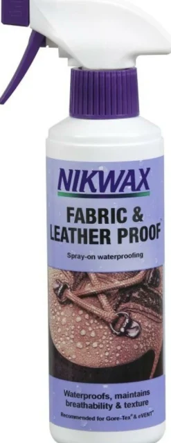 Nikwax Schoenonderhoud|Fabric & Leather Spray on 300ml - impregneerspray schoenen