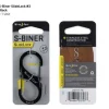 Nite Ize Bevestiging|Bevestiging|S-Biner #3 Slidelock Stainless Black