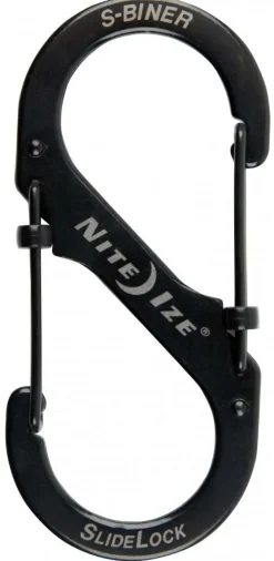 Nite Ize Bevestiging|Bevestiging|S-Biner #2 Slidelock Black