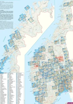Nordeca Turkart Scandinavië & Ijsland|Wandelkaart 2691 Sunnmorsalpane West