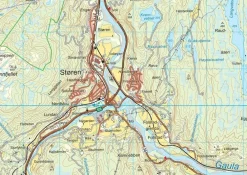 Nordeca Scandinavië & Ijsland|Wandelkaart 10175 Ovre Stabbursdalen