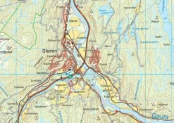 Nordeca Scandinavië & Ijsland|Wandelkaart 10075 Töfsingdalen
