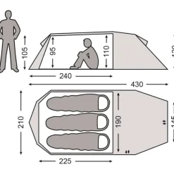 Nordisk Tenten|Oppland 3 SI Driepersoonstent