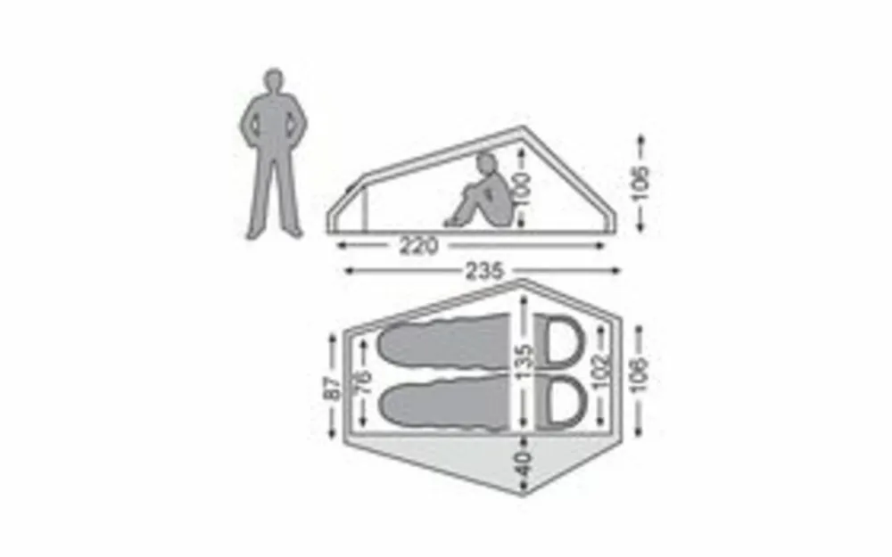 Nordisk Tenten|Telemark 2 LW Tweepersoonstent