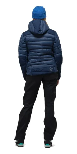 DAMES Norrona Jassen Dames|Falketind Down750 hood w's
