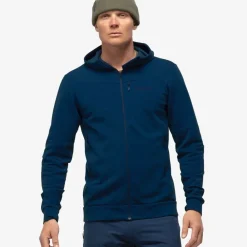 Heren Norrona Vesten|Falketind warmwool2 stretch zip hood M