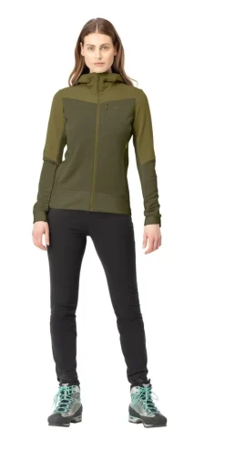 DAMES Norrona Vesten|Falketind warmwool2 stretch zip hood W