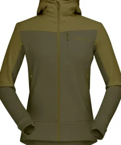 DAMES Norrona Vesten|Falketind warmwool2 stretch zip hood W