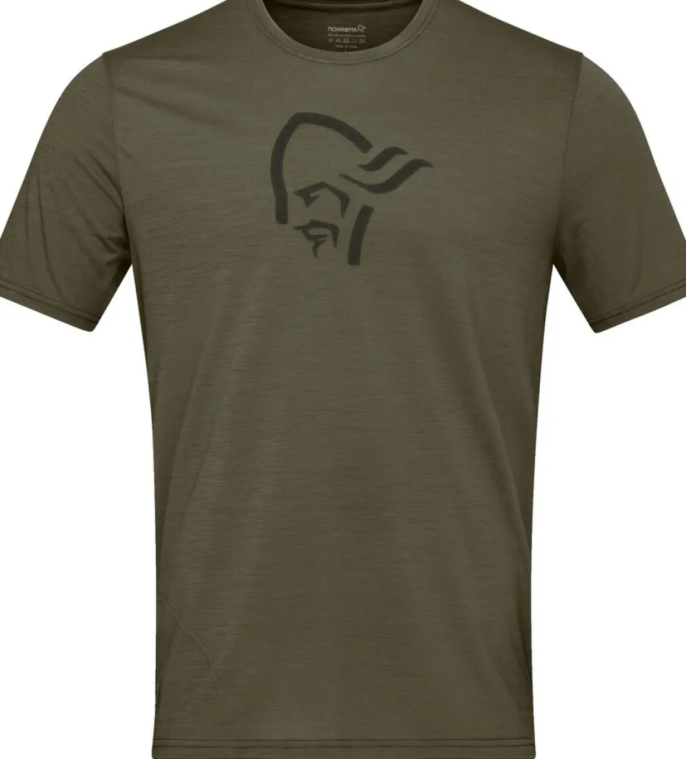 Heren Norrona Shirts Heren|Femund equaliser merino t-shirt M